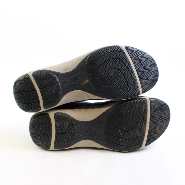 Dansko Honor Dark Blue Suede Walking Shoes Sneakers Women's Size 7.5