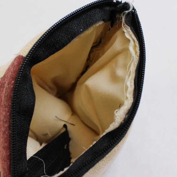 Women's Coin Purse Mom and Baby Zebra Design