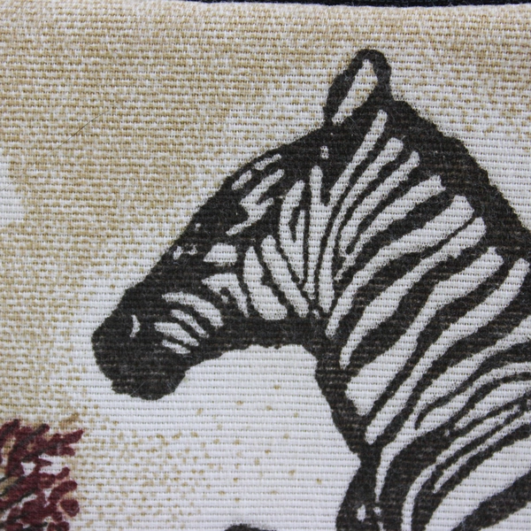 Women's Coin Purse Mom and Baby Zebra Design