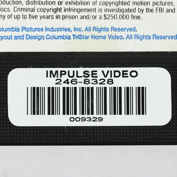 8MM VHS 1999 Nicolas Cage Eight Millimeter Columbia Pictures Hi-Fi Stereo