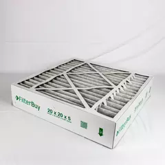 FilterBuy Merv Pleated Air Filter HVAC AC Furnace Replacement 20x20x5