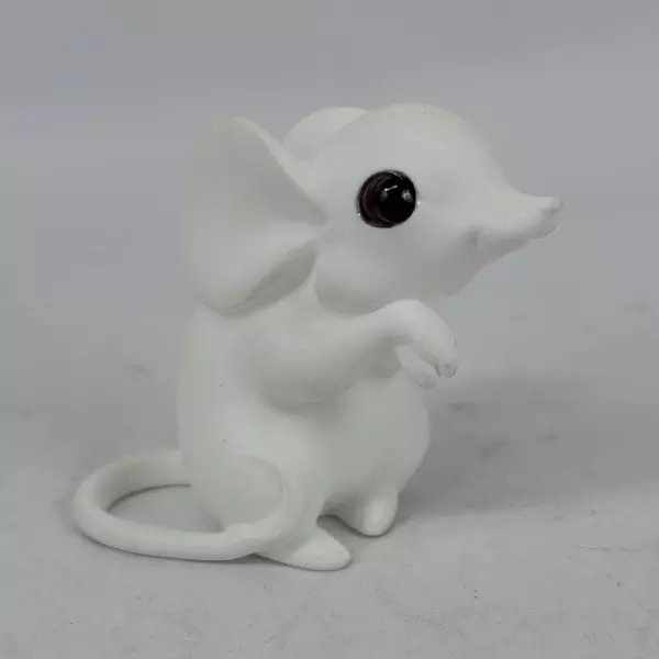 Vintage Fine Bone China GG George Good White Mouse by Freeman