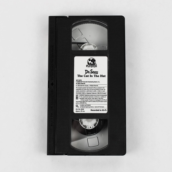 Dr. Seuss: The Cat In The Hat VHS 1989 Cartoon Closed Captioned Hi-Fi Stereo