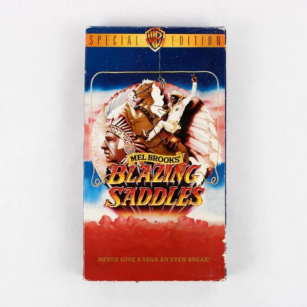Blazing Saddles VHS Tape Mel Brooks 1974 Special Edition Warner Bros