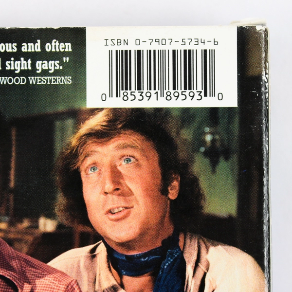 Blazing Saddles VHS Tape Mel Brooks 1974 Special Edition Warner Bros