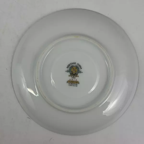 3 Vintage Replacement Noritake China Taryn Saucers And 1 Bread Plate