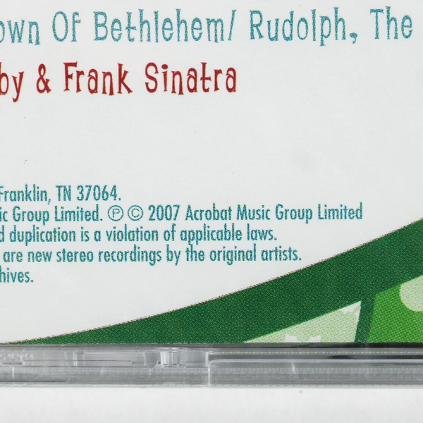 Lot of 2 Christmas CDs Bing Crosby Perry Como Unopened Sealed Duets & Singles