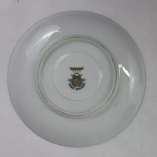 Set of 9 Vintage Noritake China Gaylord Saucers 6 inch