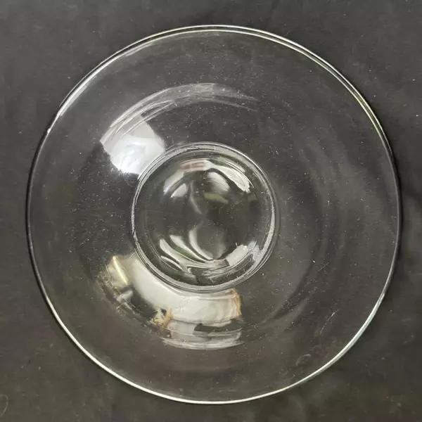 10 Inch Round Clear Glass Mixing Salad or Serving Bowl
