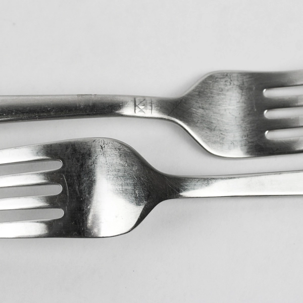 Lot of 7 Gorham Lady Anne Signature 8" Flatware Forks 18/10 Stainless Steel