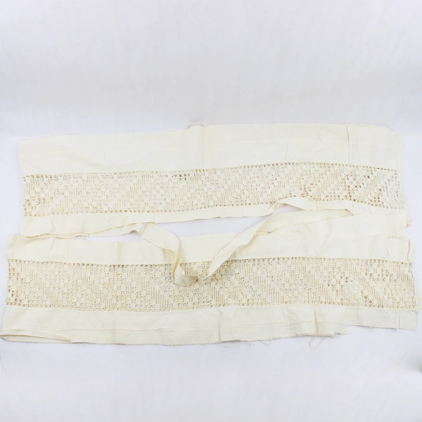 Lot of 7 Vintage Crochet Edge Pieces for DIY Crafts and Fabric Upcycling