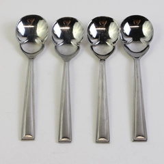 Set of 4 Gorham Marabella 6.5" Sugar Spoons Stainless Steel 18/10 