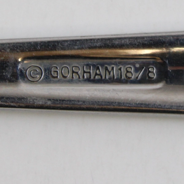 Set of 4 Gorham Marabella 6.5" Sugar Spoons Stainless Steel 18/10 