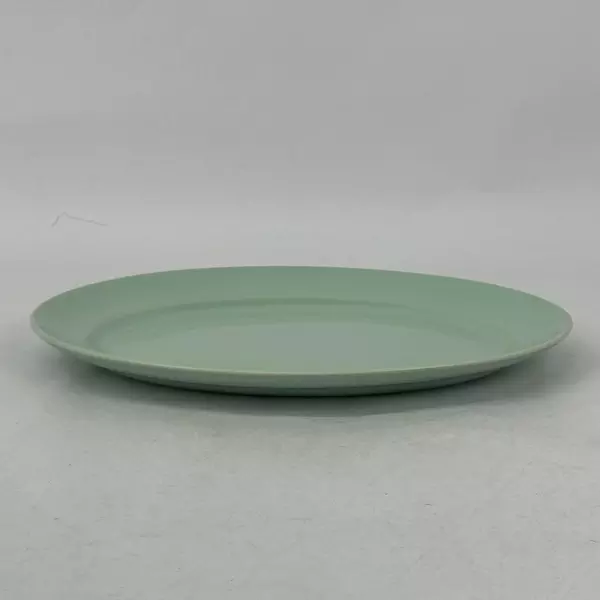Vintage Franciscan Ware El Patio Green Oval Platter 10 x 13 Inch