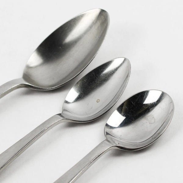 Lot of 4 Nasco Lady Charming Spoon Set Stainless Steel Japan