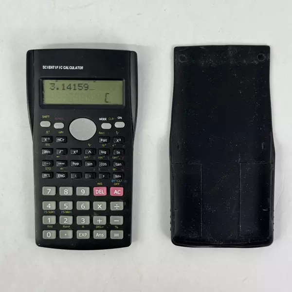 Scientific Electronic Battery Operated Calculator Black Works