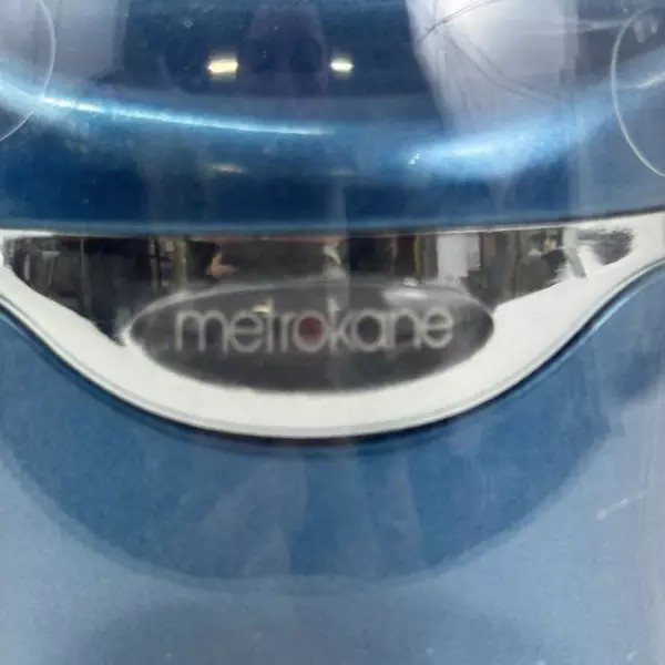 Metrokane Metallic Blue Rabbit Wine & Champagne Bottle Sealer New