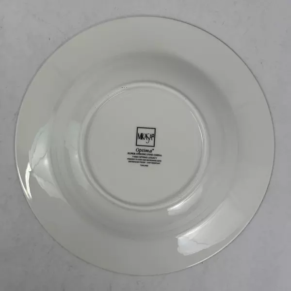 Lot of 3 Mikasa Spring Legacy Wide Rim Floral China Soup or Pasta Bowls 9 Inch