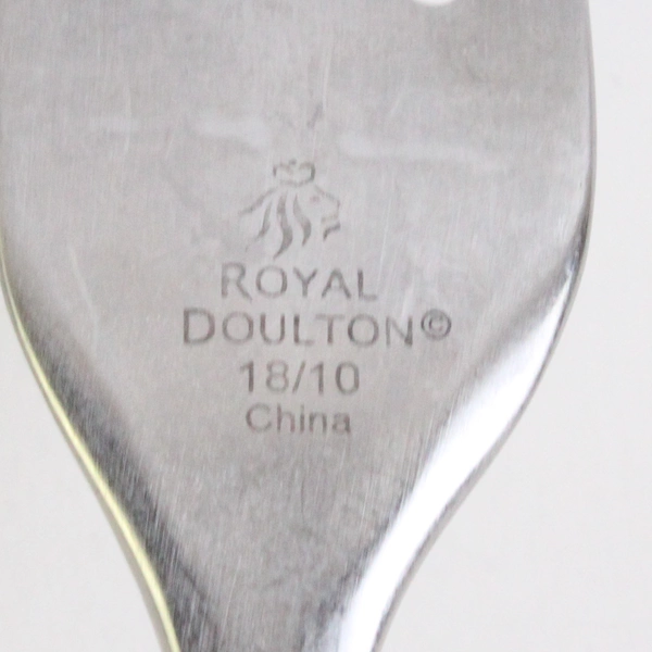 Set of 8 Royal Doulton Gordon Ramsey Flatware Stainless Steel 18/10 Spoons/Forks