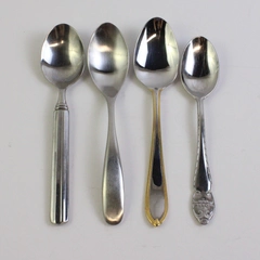 Set of 4 Royal Doulton Mixed Large Spoons Flatware Stainless Steel 18/10