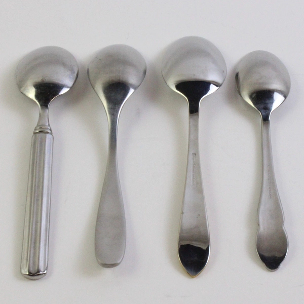 Set of 4 Royal Doulton Mixed Large Spoons Flatware Stainless Steel 18/10