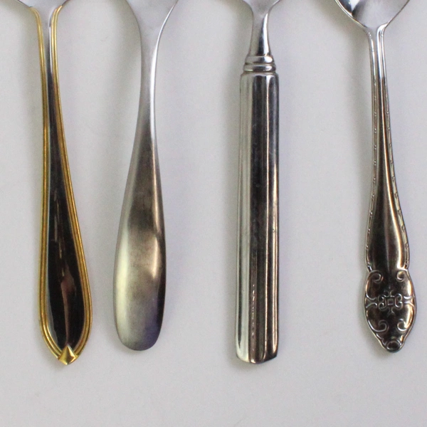 Set of 4 Royal Doulton Mixed Large Spoons Flatware Stainless Steel 18/10