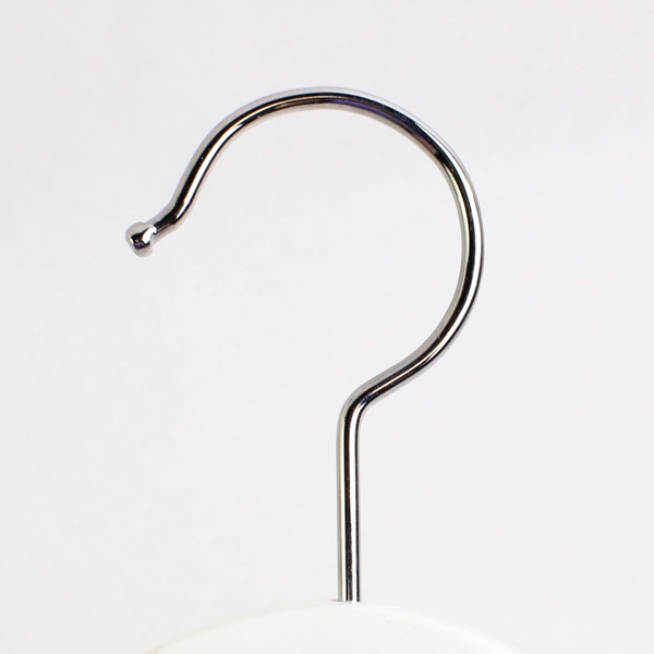 Lot of 4 White Clothing Store Wooden Hanger For Suit Coat & Pants Pre-Owned