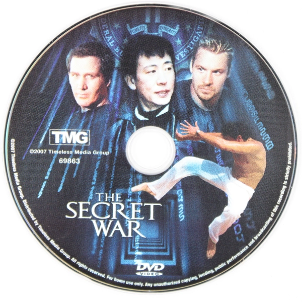 The Secret War DVD 2007 Timeless Media Rated PG-13