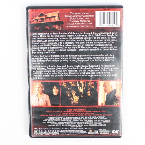 Mortuary DVD Widescreen 2006 Eco Bridge Rated R