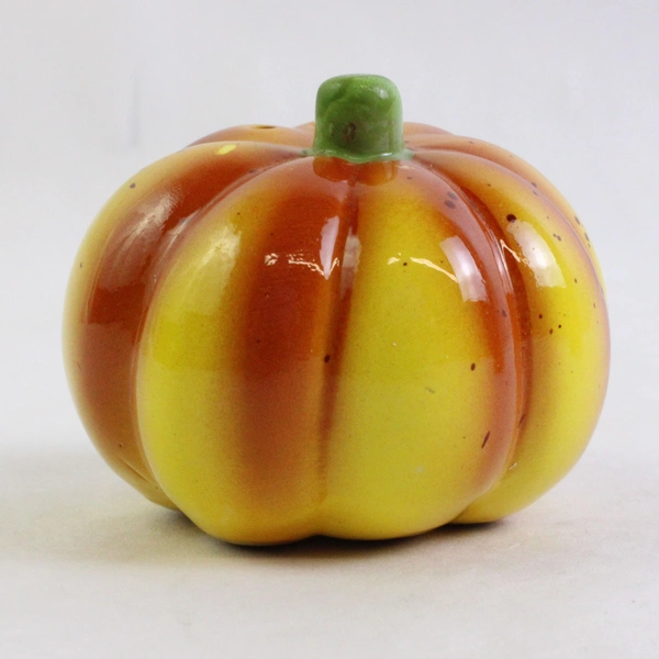 Set Of 2 Susan Winget Salt & Pepper Shakers W/ Stoppers Fall Pumpkin/Squash