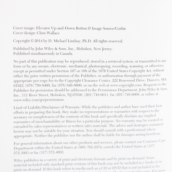 View From The Top by D Michael Lindsay with M G Hager 2014 Hardcover DJ