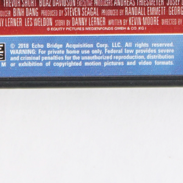 Steven Seagal: 4 Movie Collection DVD 2018