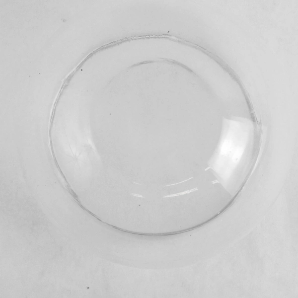 Unbranded Clear Glass Fish Bowl/Candle Center Piece/Home Decor Vase 4.75" Tall