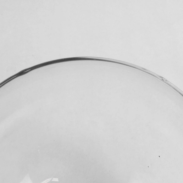 Unbranded Clear Glass Fish Bowl/Candle Center Piece/Home Decor Vase 4.75" Tall