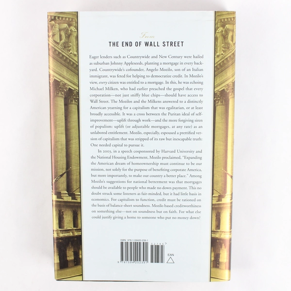 The End of Wall Street by Roger Lowenstein 2010 HC DJ 2008 Collapse