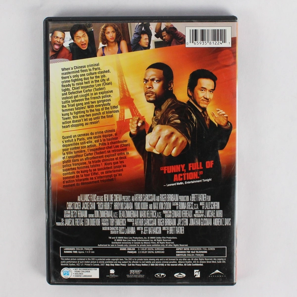 Rush Hour 3 DVD 2007 New Line Home Entertainment