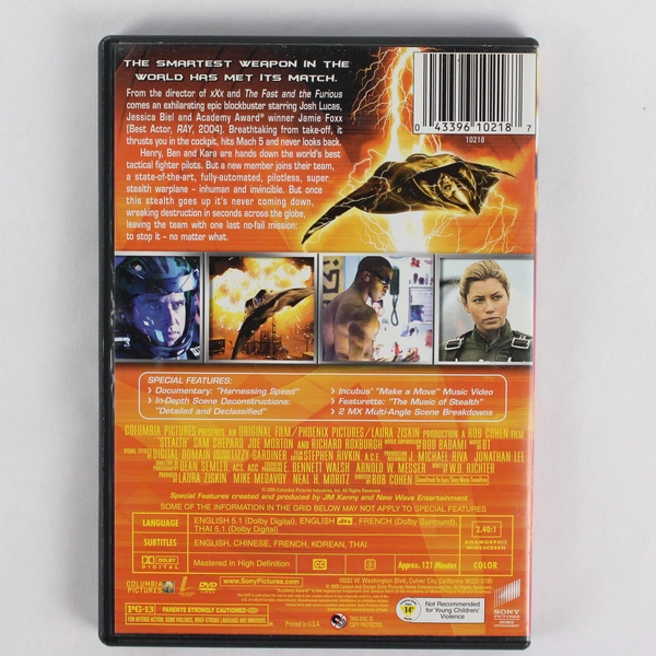 Stealth DVD 2005 2-Disc Set Widescreen