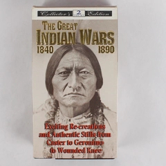 The Great Indian Wars: 1840-1890 VHS 1991 2-Tape Set