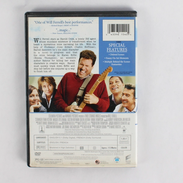 Stranger Than Fiction DVD 2007 Columbia Pictures