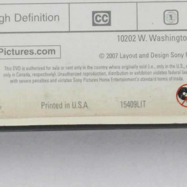 Stranger Than Fiction DVD 2007 Columbia Pictures