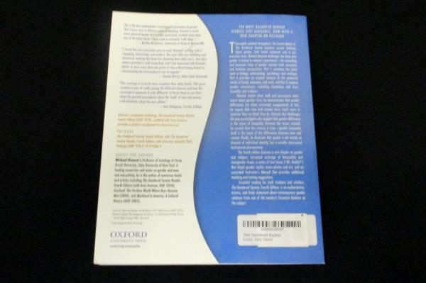 The Gendered Society Reader 4th Edition Kimmel SC 2011 Oxford University