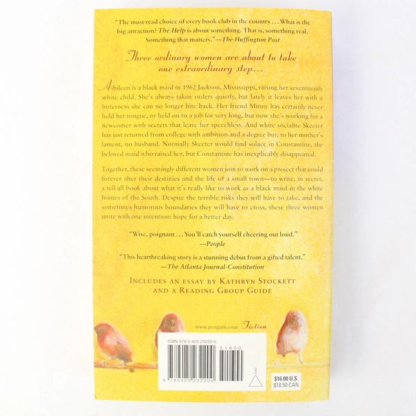 The Help A Novel by Kathryn Stockett 2009 Paperback