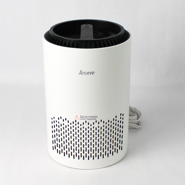 Aroeve MK01 Air Purifier True HEPA White Sleep Mode Essential Oil Pad LED Lights