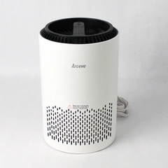 Aroeve MK01 Air Purifier True HEPA White Sleep Mode Essential Oil Pad LED Lights