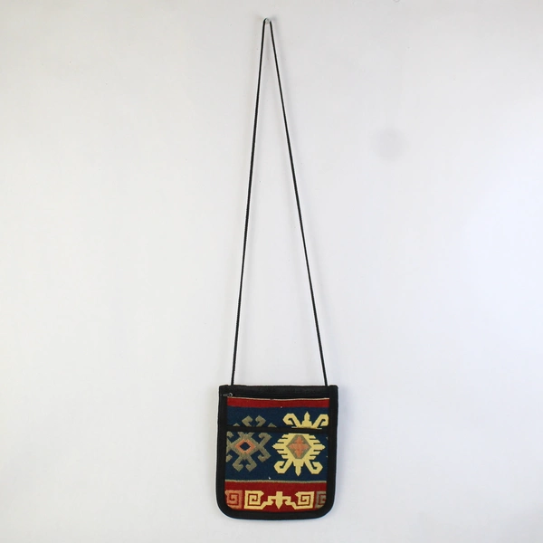 Lot of 3 Woven & Embroidered Small Crossbody & Waist Bags