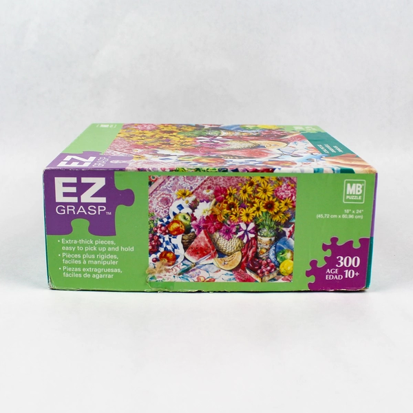 Milton Bradley EZ Grasp 300 Piece Puzzle Lorraine Ryan Summer's Bounty