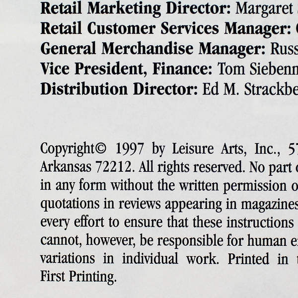 Leisure Arts Cross Stitch Book 200 Plus Holiday Quickies 1997 PB Plastic Cover