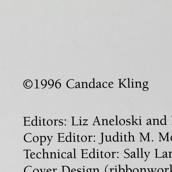 The Artful Ribbon by Candace Kling 1996 C&T Paperback
