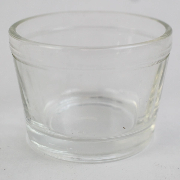Set of 6 A27 Clear Glass Bowls Approximately 1/2 Cup