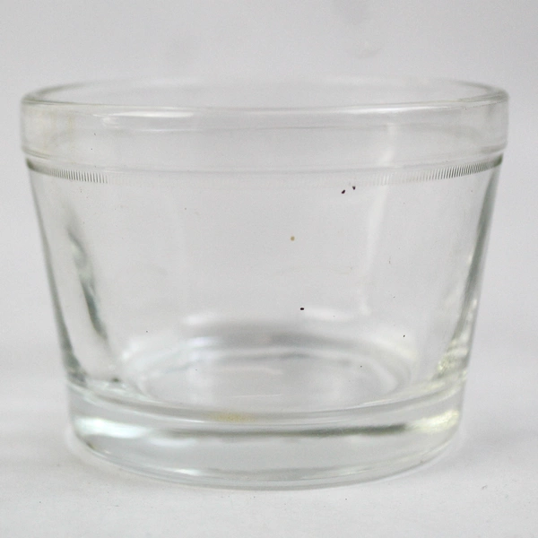 Set of 7 A27 Clear Glass Bowls Approximately 1/2 Cup